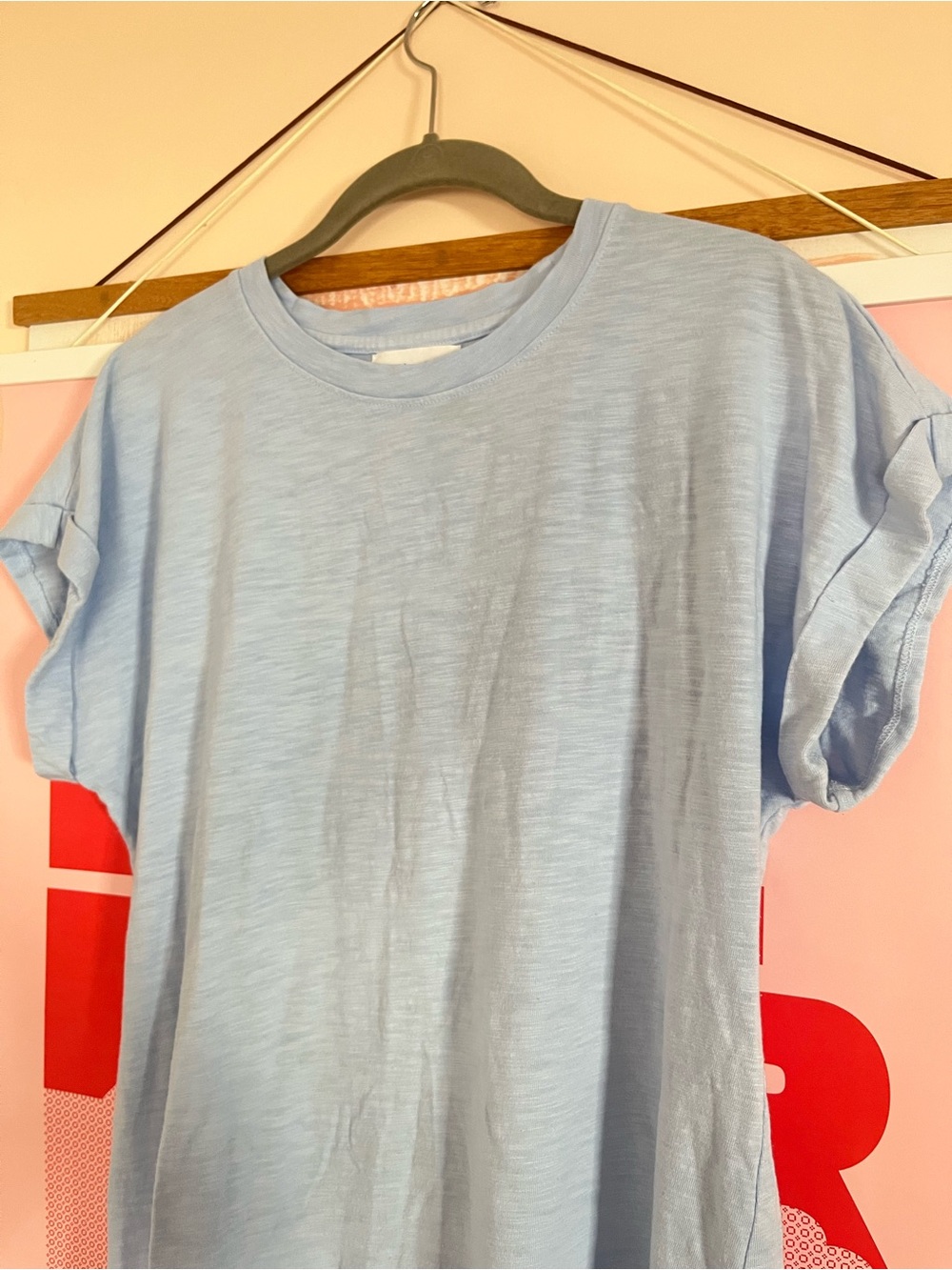Bella Dahl Light Blue t-shirt dress